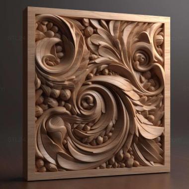 Patterns and decorations stl form 4 3d model